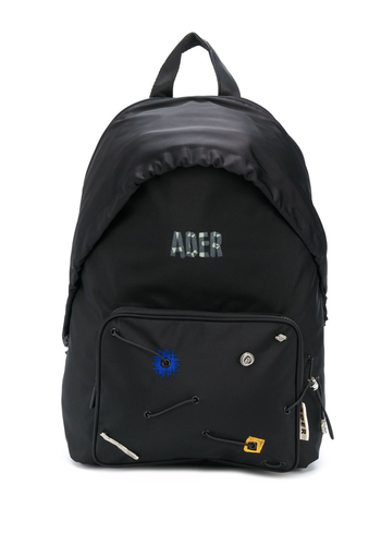 ADER ERROR detachable backpack black ADER ERROR detachable backpack black