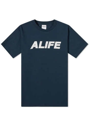 ALIFE sonar t-shirt navy