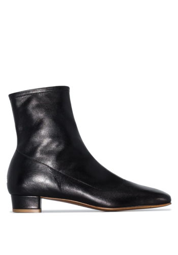 BY FAR este leather boots black BY FAR este leather boots black
