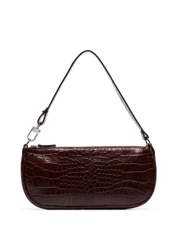 BY FAR rachel nutella leather bag BY FAR rachel nutella leather bag