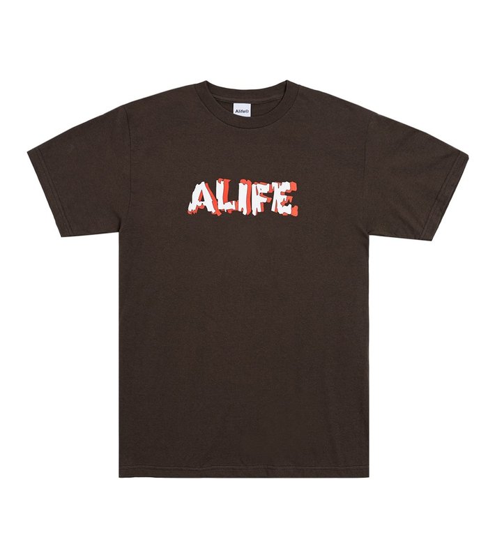 DRIP T-SHIRT CHOCOLATE