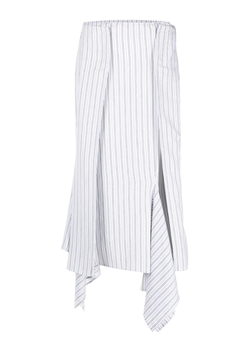 MM6 MAISON MARGIELA skirt white/blue stripes MM6 MAISON MARGIELA skirt white/blue stripes