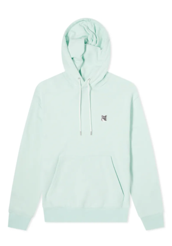 MAISON KITSUNE grey fox hoodie mint MAISON KITSUNE grey fox hoodie mint