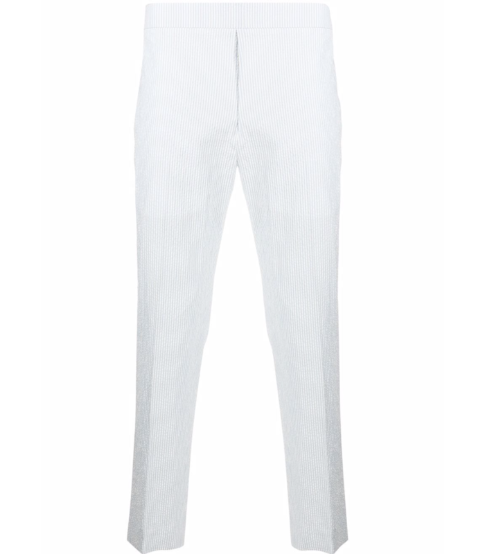 MAISON KITSUNE NEW CARROT PANTS BLUE 