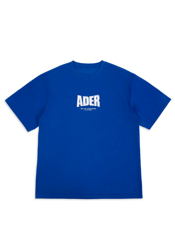 ADER ERROR og ; form @2201 t-shirt blue ADER ERROR og ; form @2201 t-shirt blue