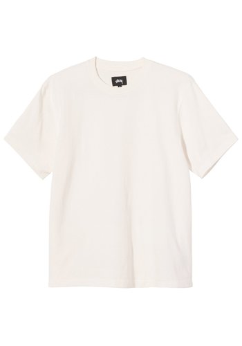 STUSSY stock logo ss crew oatmeal STUSSY stock logo ss crew oatmeal