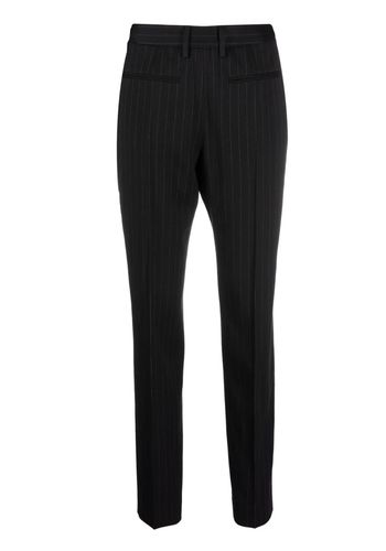 MM6 MAISON MARGIELA pinstripe trousers black MM6 MAISON MARGIELA pinstripe trousers black