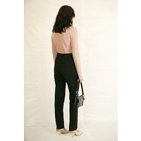 PINSTRIPE TROUSERS BLACK