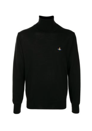 VIVIENNE WESTWOOD high neck black turtleneck VIVIENNE WESTWOOD high neck black turtleneck