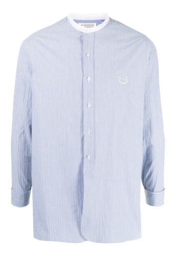 MAISON MARGIELA shirt light blue stripe MAISON MARGIELA shirt light blue stripe
