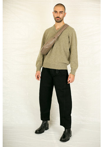 LEMAIRE seamless v-neck sweater meadow LEMAIRE seamless v-neck sweater meadow