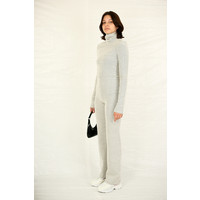 DRAFT TROUSERS GREY LIZARD RIB