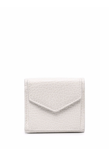 MAISON MARGIELA snap compact wallet greige MAISON MARGIELA snap compact wallet greige