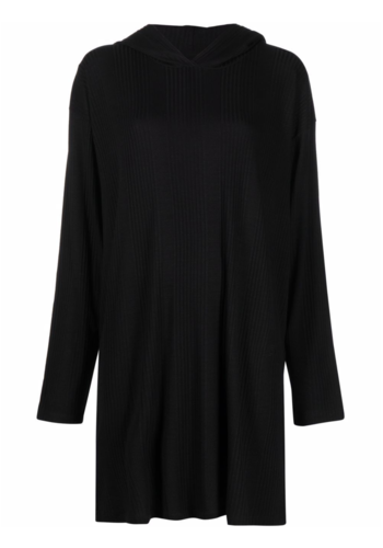 MM6 MAISON MARGIELA oversized sleek hoodie black MM6 MAISON MARGIELA oversized sleek hoodie black