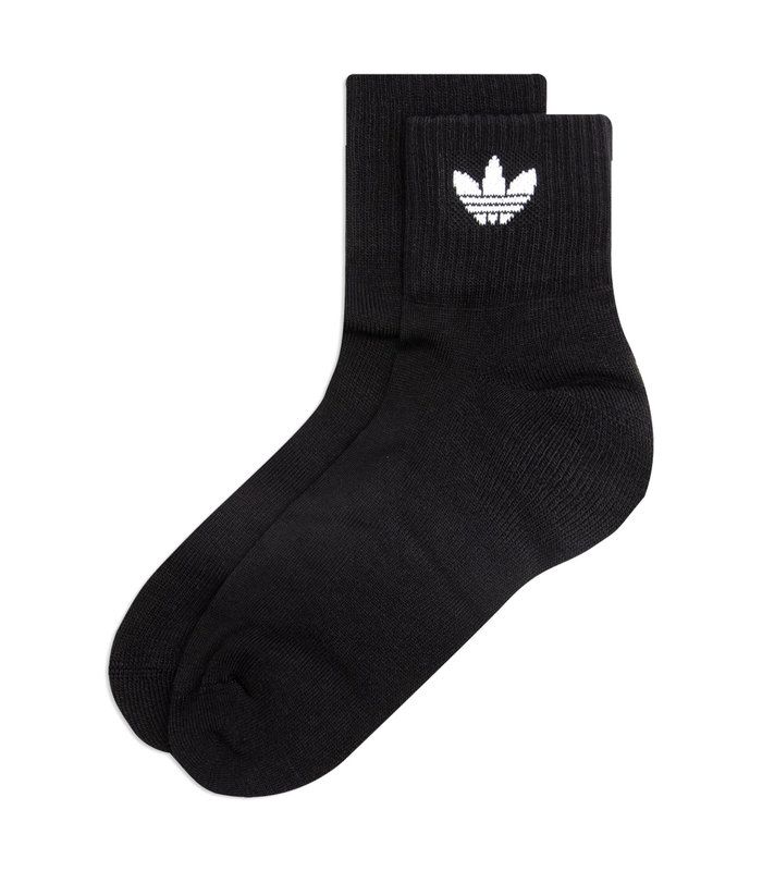 MID ANKLE SOCKS BLACK 3-PACK