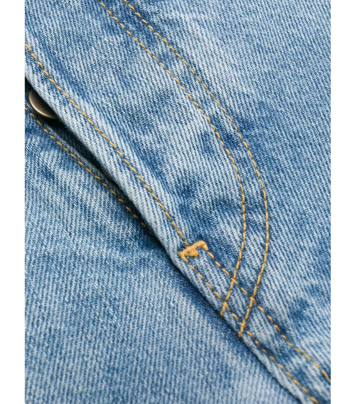 5 POCKETS MIXED DENIM