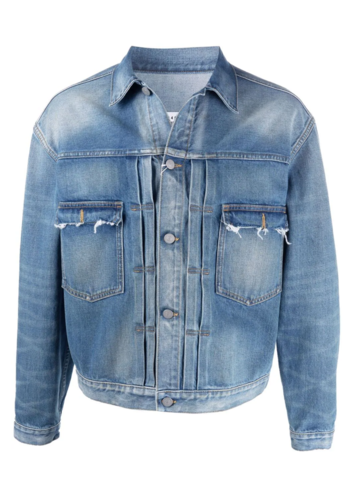 MAISON MARGIELA vintage wash denim jacket blue MAISON MARGIELA vintage wash denim jacket blue