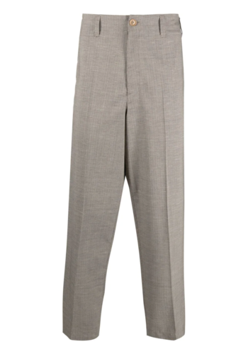 LEMAIRE tapered pants beige grey LEMAIRE tapered pants beige grey