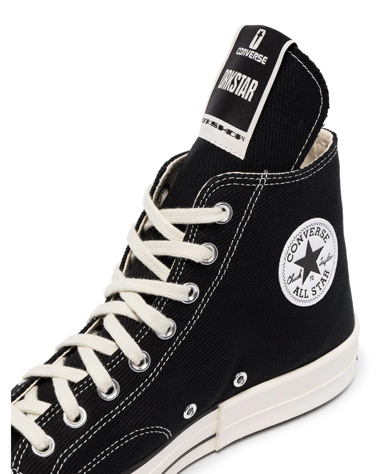 DRKSHDW X CONVERSE DRKSTAR HI BLACK 