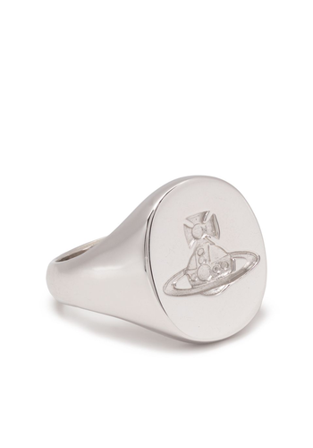 VIVIENNE WESTWOOD seal ring rhodium VIVIENNE WESTWOOD seal ring rhodium