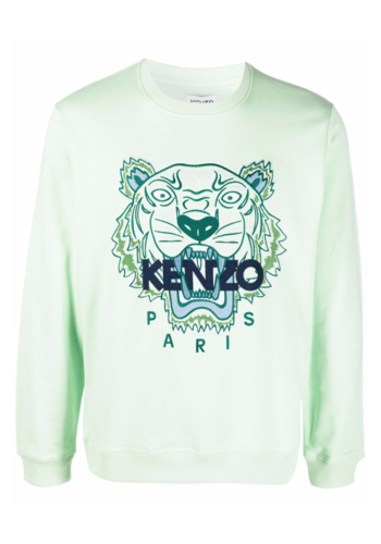 KENZO tiger sweater almond green