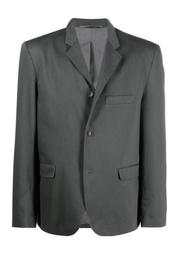 LEMAIRE boxy sb jacket dark slate green LEMAIRE boxy sb jacket dark slate green