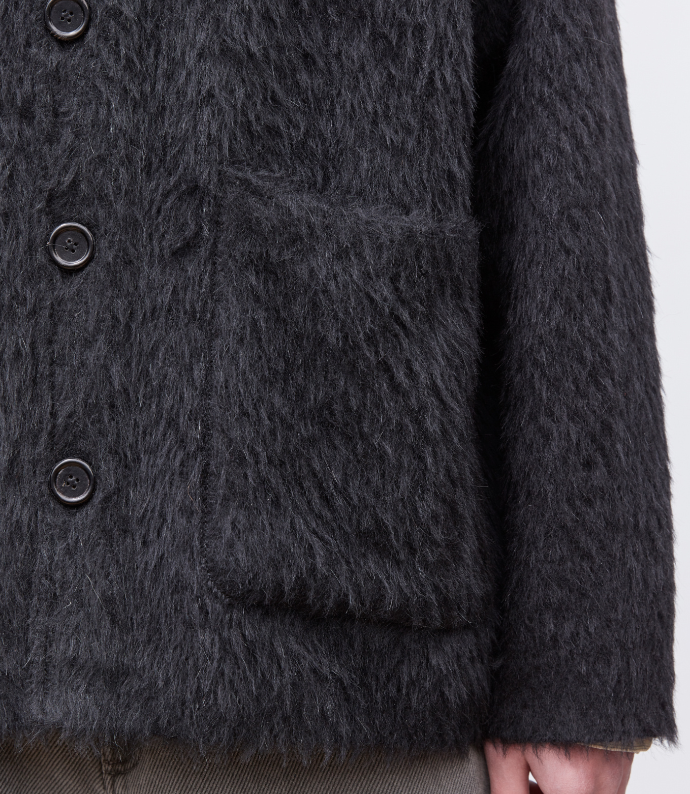 OUR LEGACY CARDIGAN BLACK MOHAIR モヘア smk-koperasi.sch.id