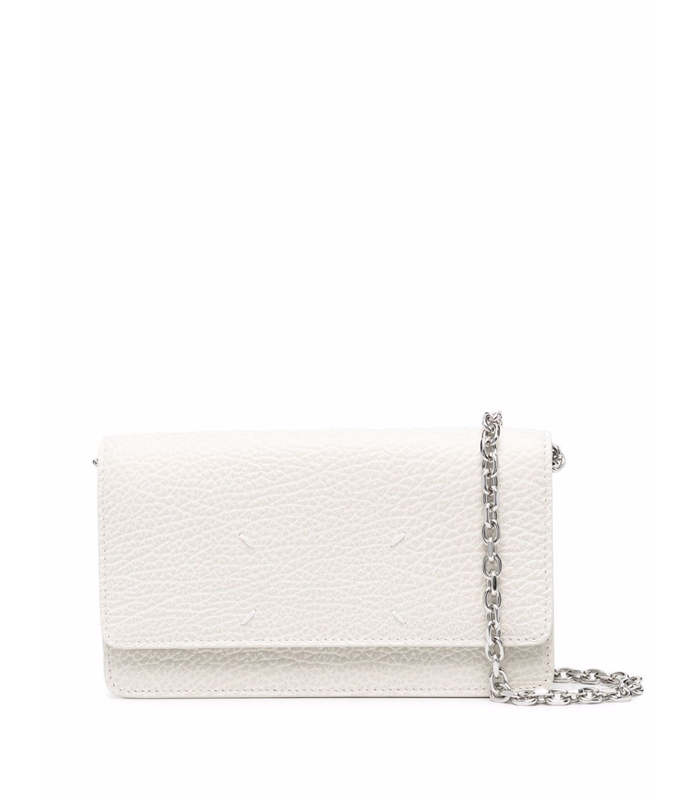 LARGE CHAIN WALLET GREIGE