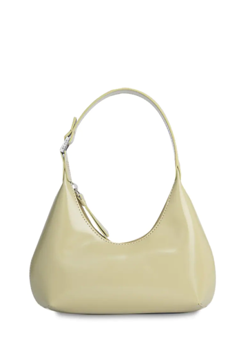 BY FAR baby amber olive bag semi patent leather BY FAR baby amber olive bag semi patent leather