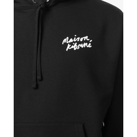 MINI HANDWRITING RELAXED HOODIE BLACK