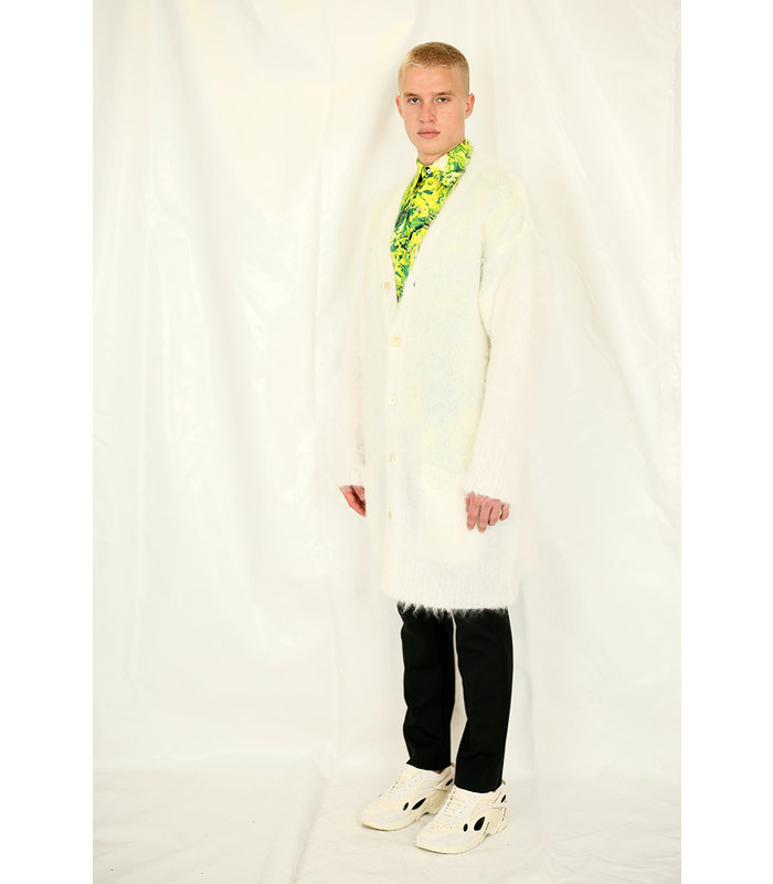 LONG CARDIGAN LILY WHITE