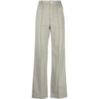 PROVOKE SUIT TROUSERS PALE GREEN CHECK