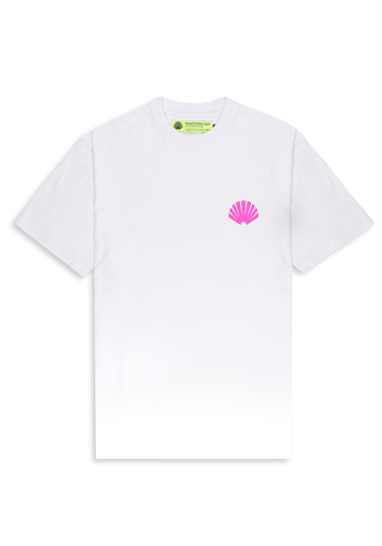 NEW AMSTERDAM SURFASSOCIATION logo tee white pink NEW AMSTERDAM SURFASSOCIATION logo tee white pink