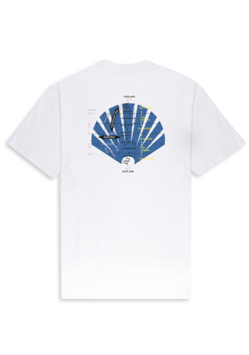 NEW AMSTERDAM SURFASSOCIATION system tee white NEW AMSTERDAM SURFASSOCIATION system tee white