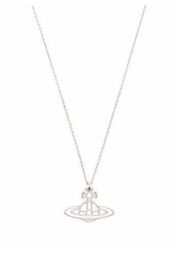 vivienne westwood thin lines flat orb pendant