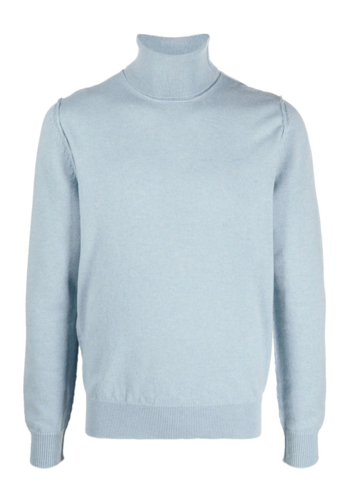 MAISON MARGIELA turtleneck babyblue unisex MAISON MARGIELA turtleneck babyblue unisex