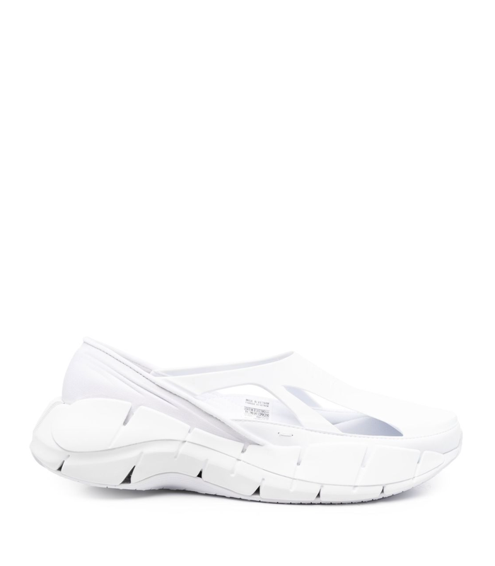 MARGIELA X REEBOK CUT-OUT SLIP ON WHITE M