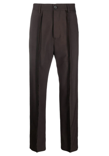 MARNI trousers metal brown