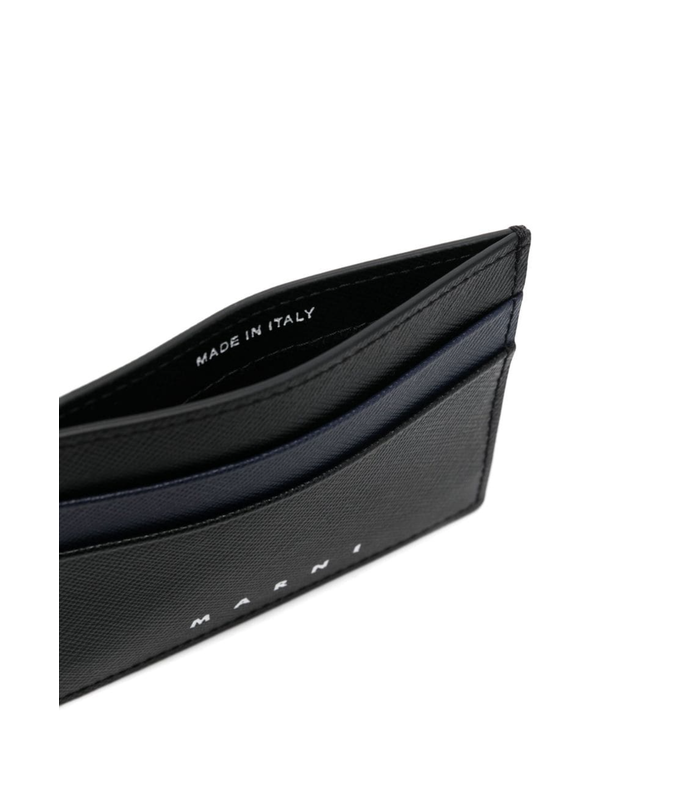 CREDITCARD HOLDER BLACK/BLUBLACK