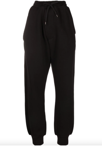VIVIENNE WESTWOOD drunken sweatpants black VIVIENNE WESTWOOD drunken sweatpants black