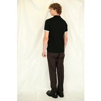 TROUSERS METAL BROWN