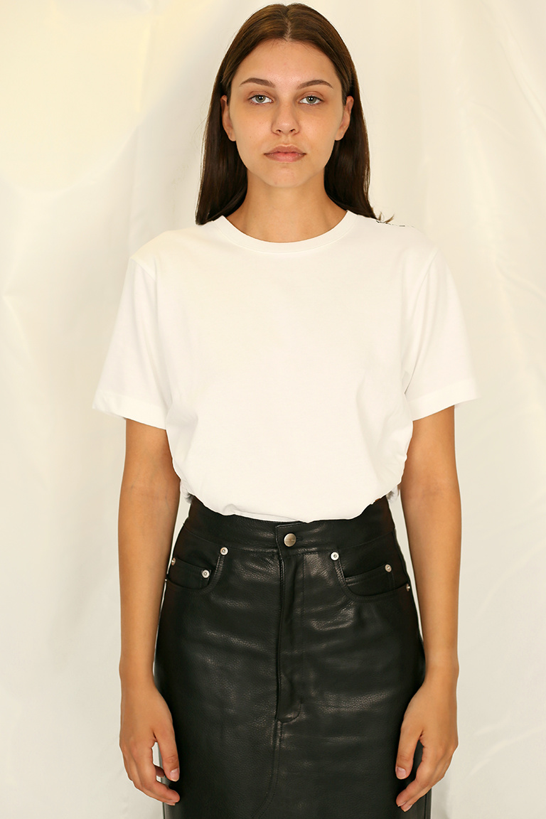 y/project RUCHED SHOULDER T- SHIRT 買取り実績 bodycontourz.com