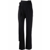 OTTOLINGER SIGNATURE WRAP SUIT TROUSERS INKBLACK