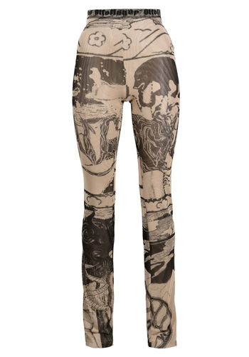 OTTOLINGER mesh pants otto print OTTOLINGER mesh pants otto print
