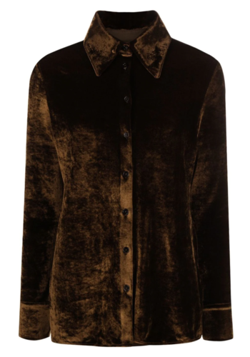 JIL SANDER longsleeve shirt tobacco JIL SANDER longsleeve shirt tobacco