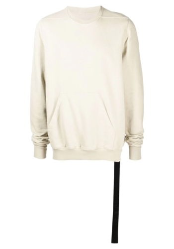 RICK OWENS DRKSHDW granbury crewneck pearl RICK OWENS DRKSHDW granbury crewneck pearl