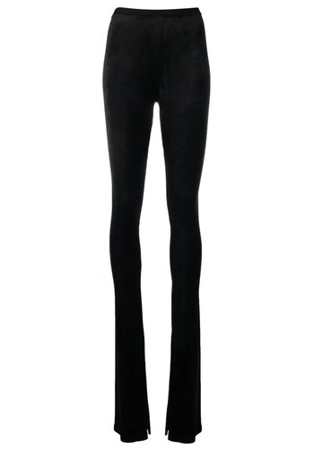 RICK OWENS LILIES carmen pants black velvet RICK OWENS LILIES carmen pants black velvet