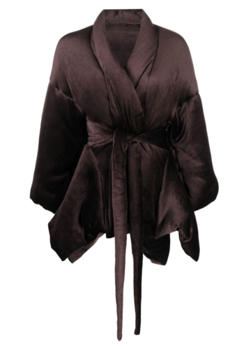 RICK OWENS LILIES tommywing jkt rasin RICK OWENS LILIES tommywing jkt rasin