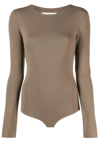 MAISON MARGIELA bodysuit beige