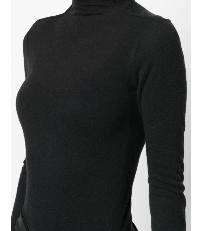 LILIES LINA TOP BLACK WOOL